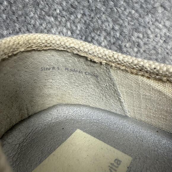 Dolce Vita Shoes Womens Size 8.5 Canvas Snake Print Lace Up Low Top Sneakers - Picture 7 of 12